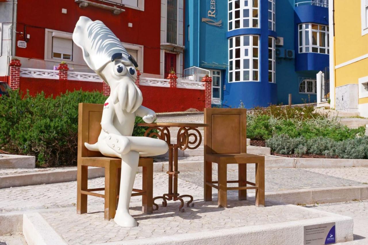 Teodosio - Ar Condicionado-Perto Praias - Zona Central Setúbal Dış mekan fotoğraf